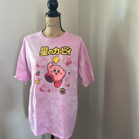 licensed graphic printed kirby tshirt - Picture 1 of 5